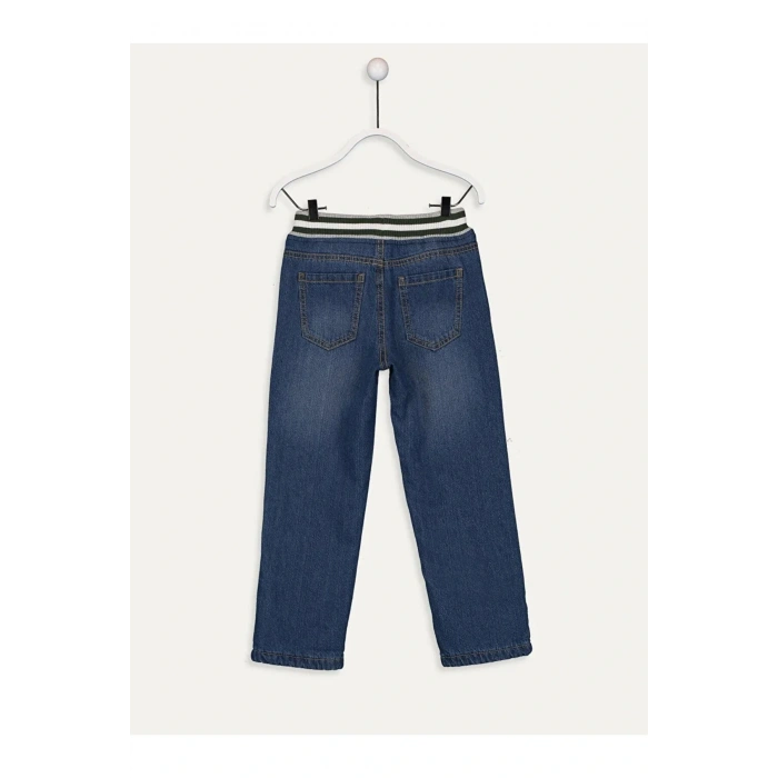 LCW Kids İndigo Rahat Kalıp Erkek Çocuk Jean Pantolon