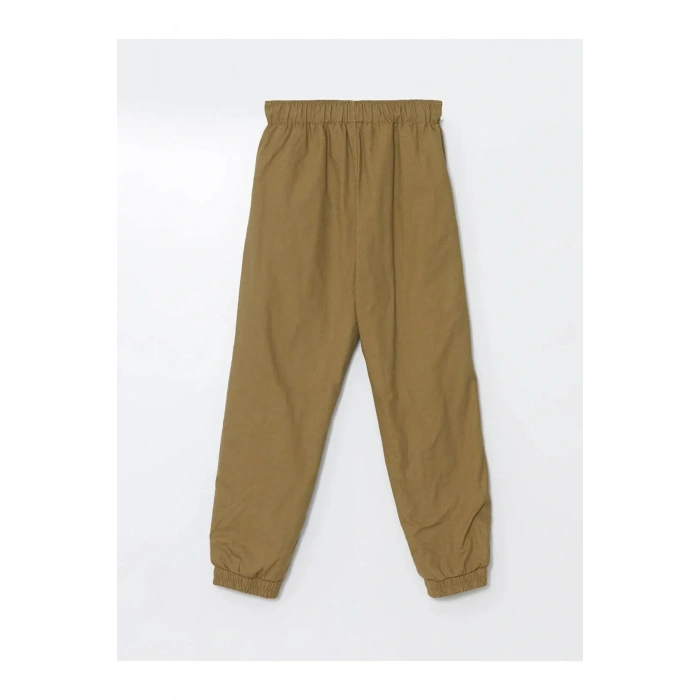 LCW Kids Kahverengi Beli Lastikli Polar Astarlı Erkek Çocuk Pantolon