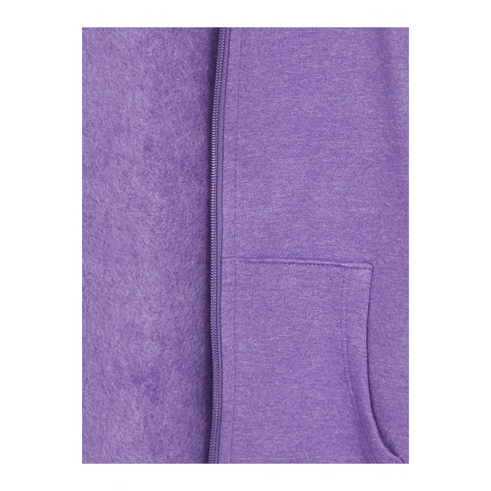 LCW Kids Kapüşonlu Basic Uzun Kollu Kız Çocuk Fermuarlı Sweatshirt