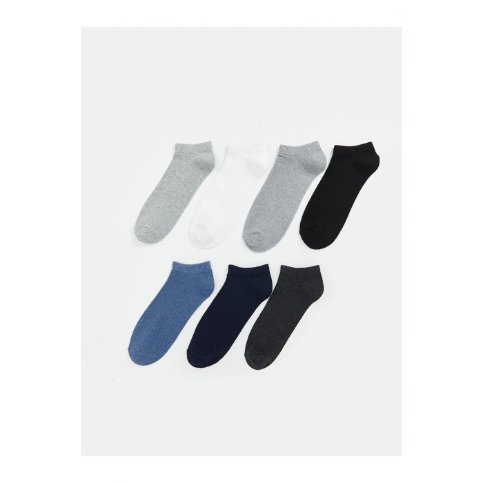 LCW Kids Karişik Basic Erkek Çocuk Patik Çorap 7li
