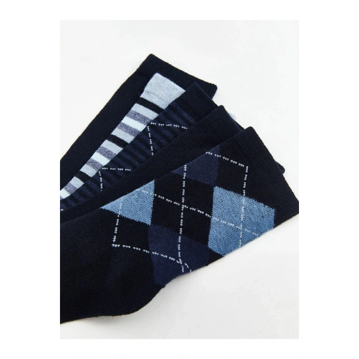 LCW Kids Karişik Desenli Erkek Çocuk Soket Çorap 5li