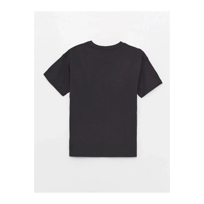 Lcw Kids Rahat Kalıp Bisiklet Yaka Baskılı Erkek Çocuk Tişört