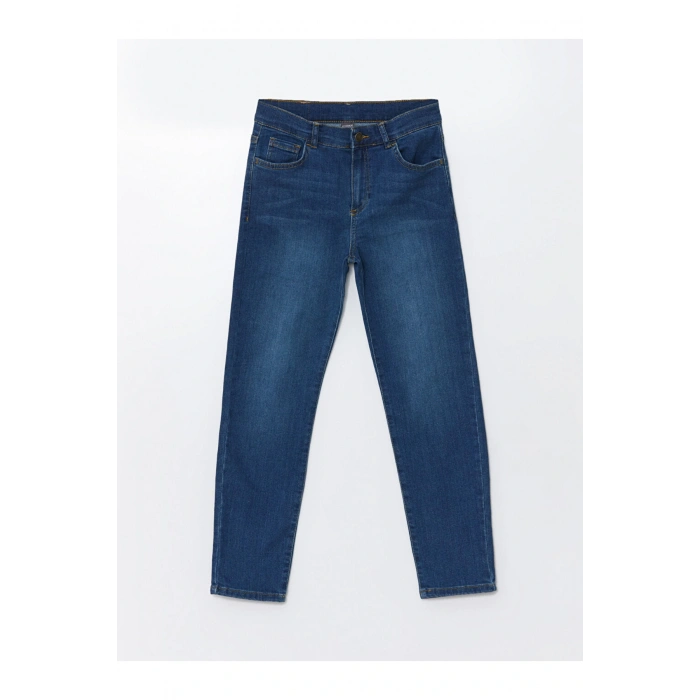 LCW Kids Rodeo Beli Ayarlanabilir Lastikli Erkek Çocuk Jean Pantolon