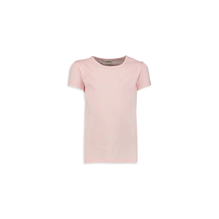 LCW Kids Sarı-Pembe-Mavi Tişört