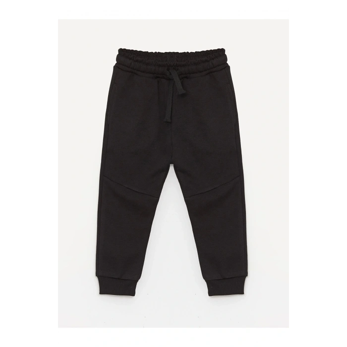 LCW Kids Siyah Beli Lastikli Basic Erkek Bebek Eşofman Alt