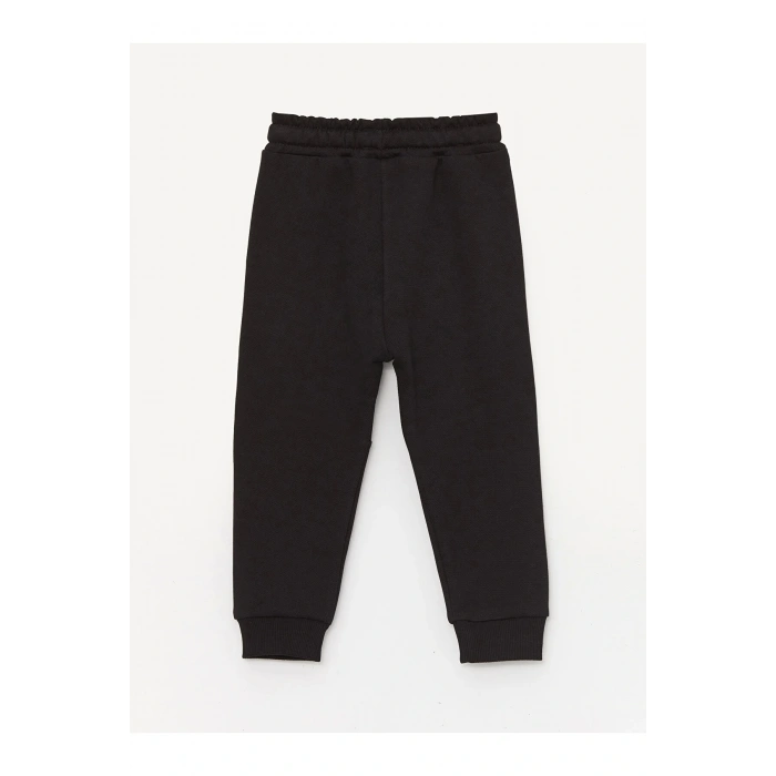 LCW Kids Siyah Beli Lastikli Basic Erkek Bebek Eşofman Alt