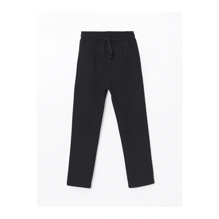 Lcw Kids Siyah Beli Lastikli Erkek Çocuk Pantolon