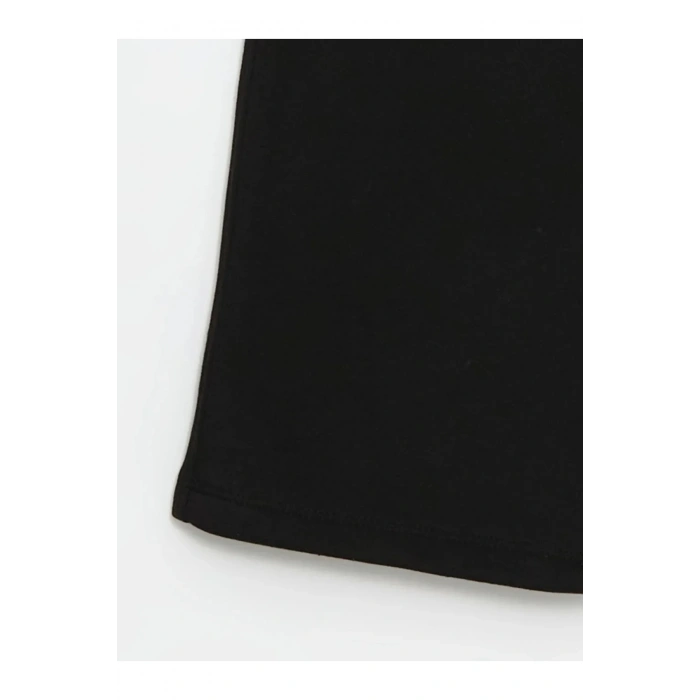 LCW Kids Siyah Beli Lastikli Kalın Kız Çocuk Eşofman Alt