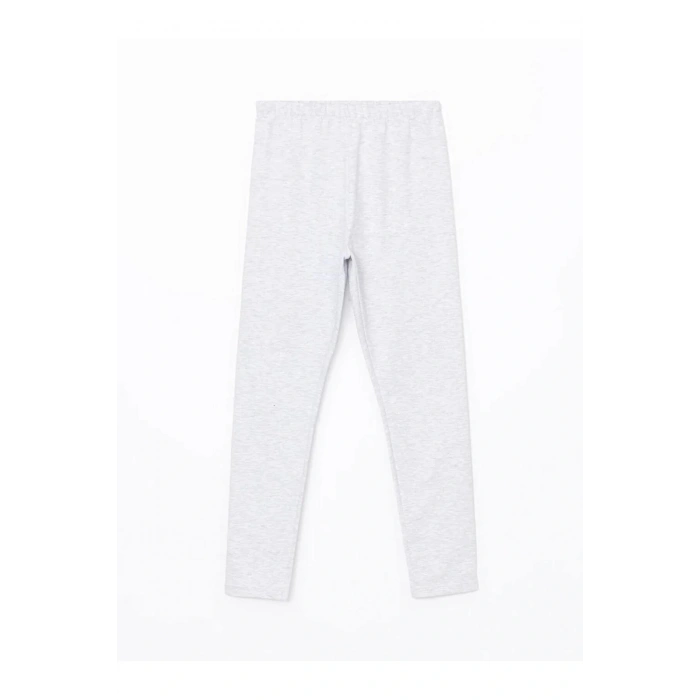 LCW Kids Siyah Beli Lastikli Kız Çocuk Tayt 2li