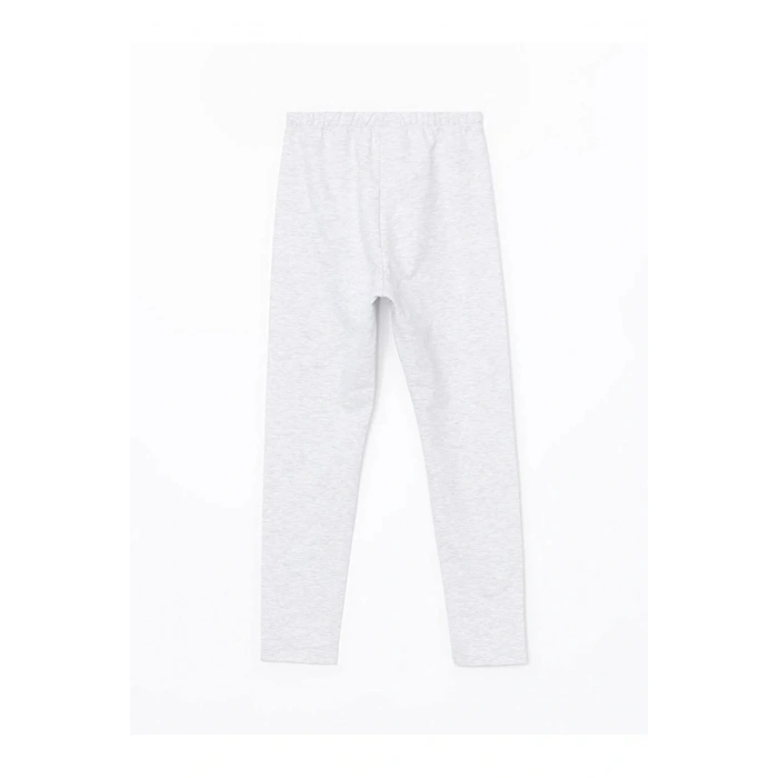 LCW Kids Siyah Beli Lastikli Kız Çocuk Tayt 2li