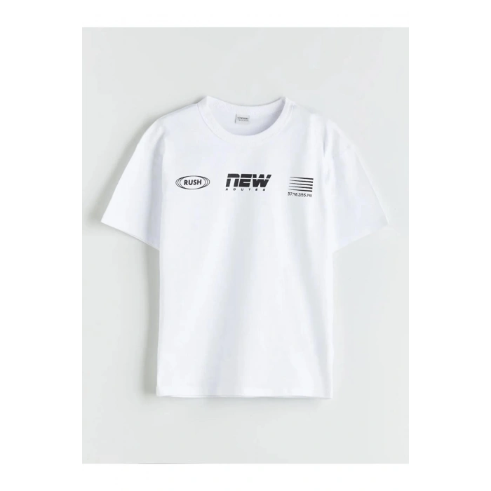 LCW Kids Siyah Bisiklet Yaka Erkek Çocuk Tişört 2li