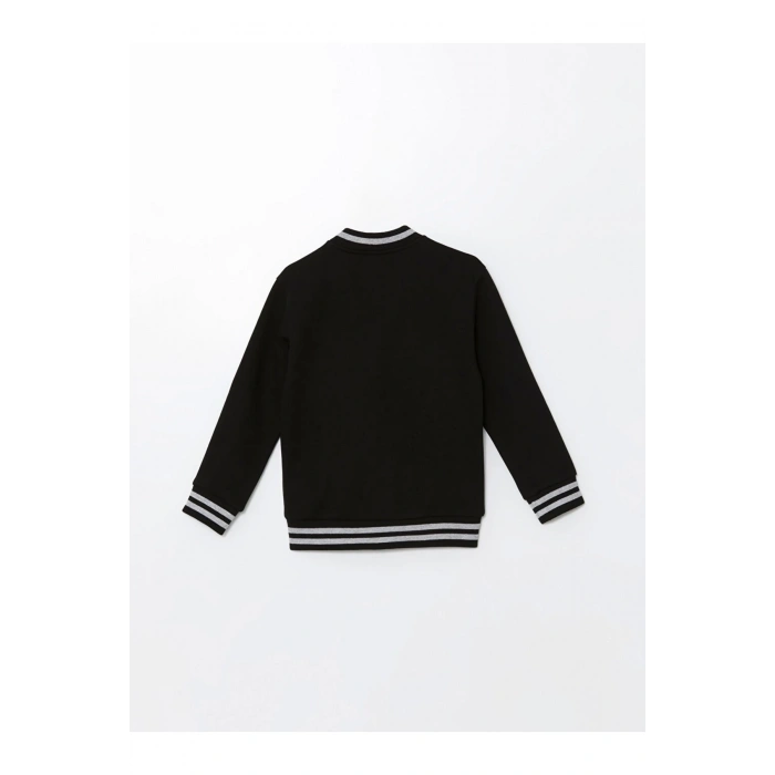 LCW Kids Siyah Erkek Çocuk Kalın Kolej Ceket