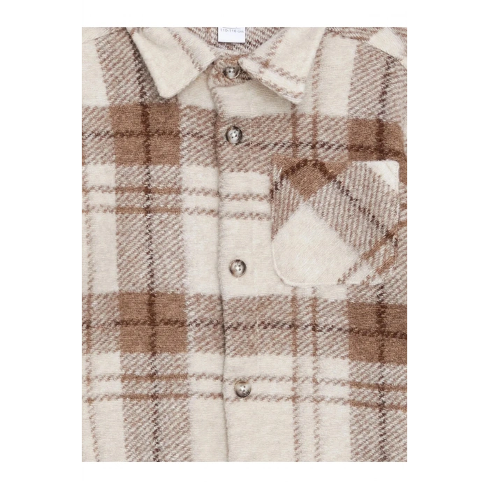 LCW Kids Uzun Kollu Ekose Desenli Erkek Çocuk Oduncu Gömlek