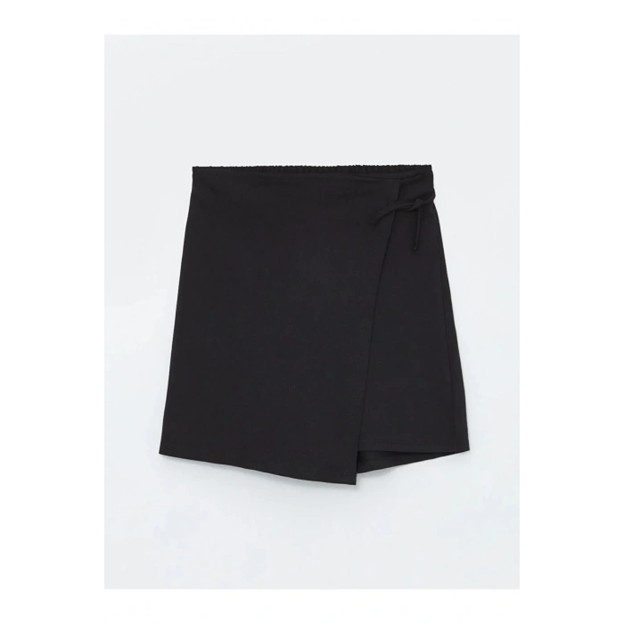 LCW Kids Beli Lastikli Basic Kız Çocuk Şort Etek