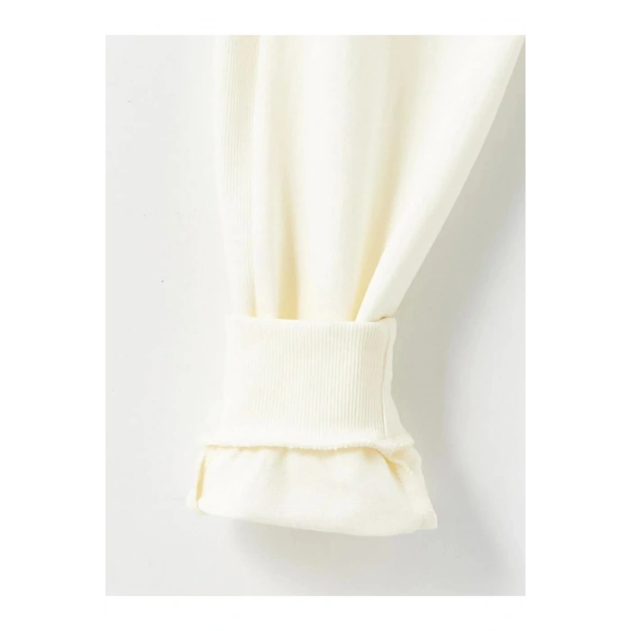 LCW KidsEkru Beli Lastikli Erkek Çocuk Jogger Eşofman Altı