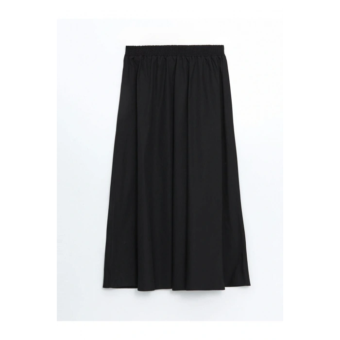 LCW Modest Beli Lastikli Kadın Kloş Etek