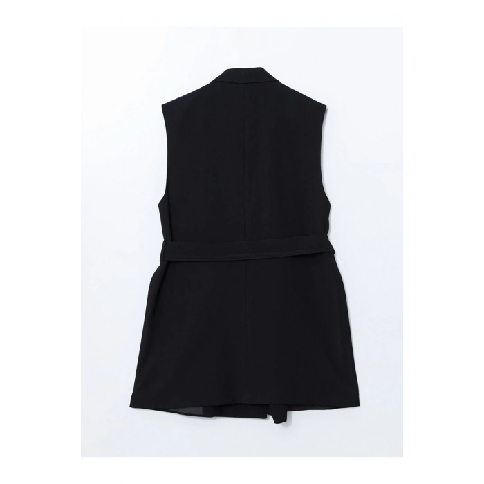 LCW Modest Ceket Yaka Kadın Klasik Yelek