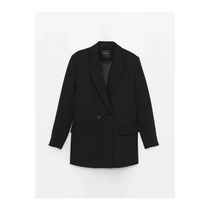 LCW Modest Düz Uzun Kollu Kadın Blazer Ceket