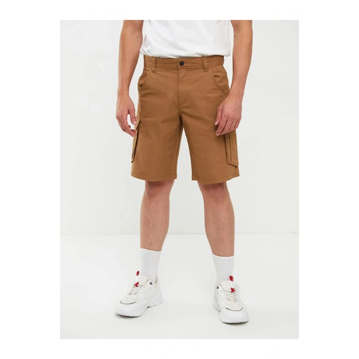 LCW OUTDOOR Kahverengi Standart Kalıp Erkek Kargo Şort