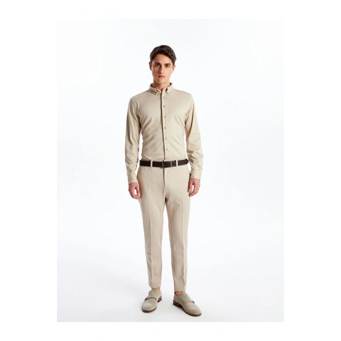 LCW Regular Fit Uzun Kollu Poplin Erkek Gömlek