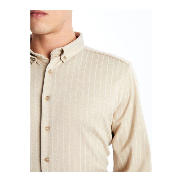 LCW Regular Fit Uzun Kollu Poplin Erkek Gömlek