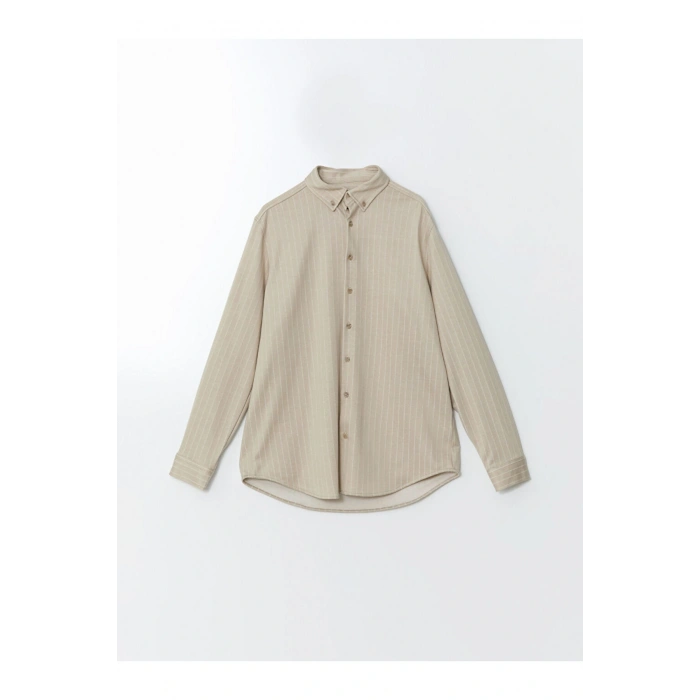 LCW Regular Fit Uzun Kollu Poplin Erkek Gömlek