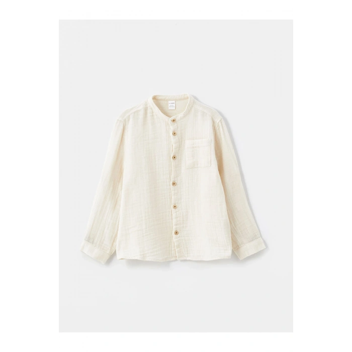 Lcw Uzun Kollu Basic Erkek Çocuk Gömlek