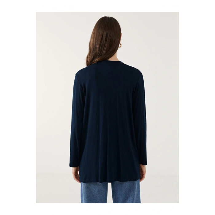 LCW V Yaka Düz Uzun Kollu Kadın Hırka