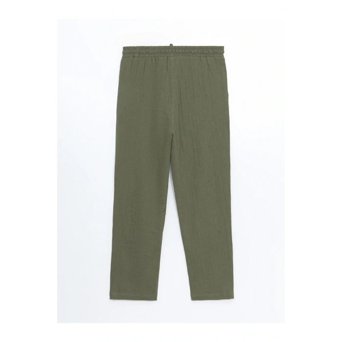 LCW Vision  Beli Lastikli Dokulu Kadın Pantolon