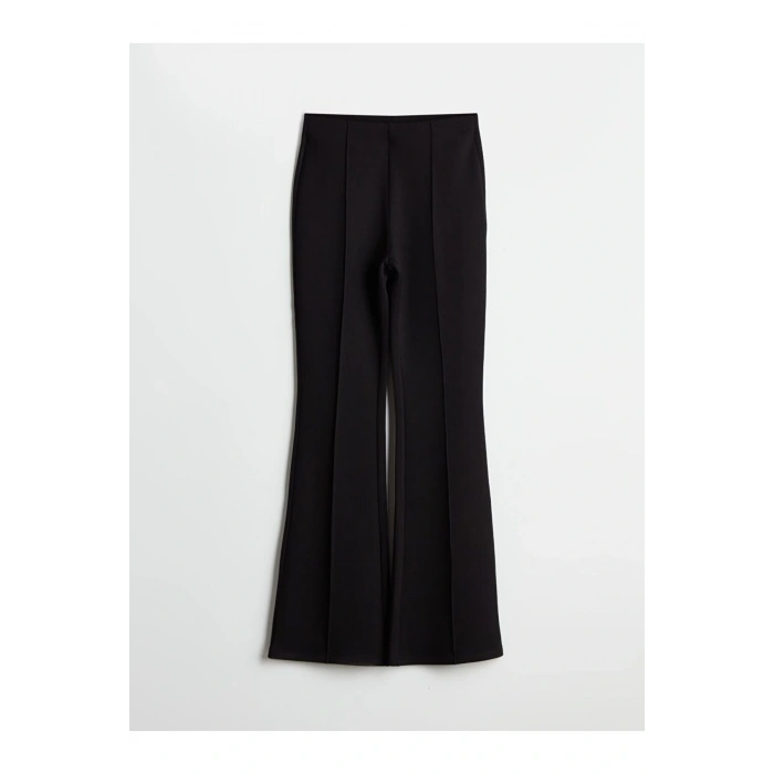 LCW Vision Beli Lastikli İspanyol Paça Kadın Pantolon