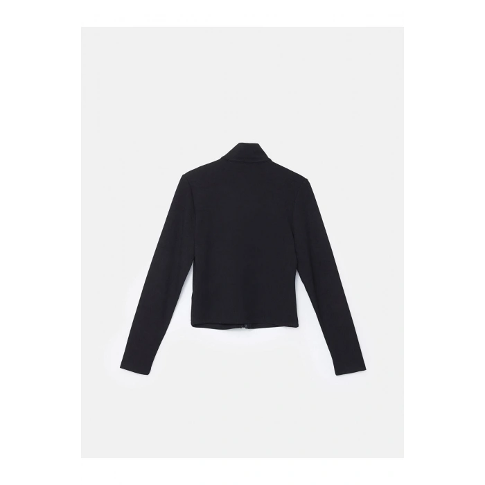 LCW Vision  Dik Yaka Kadın Fermuarlı Sweatshirt