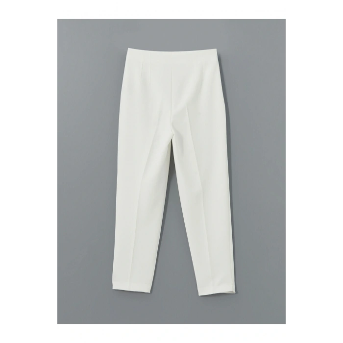 LCW Vision Ekru Dar Fit Kadın Pantolon