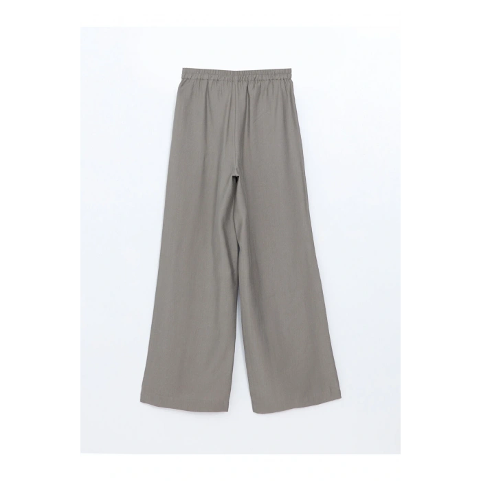 LCW Vision Haki Beli Lastikli Loose Fit Kadın Pantolon W4JP34Z8