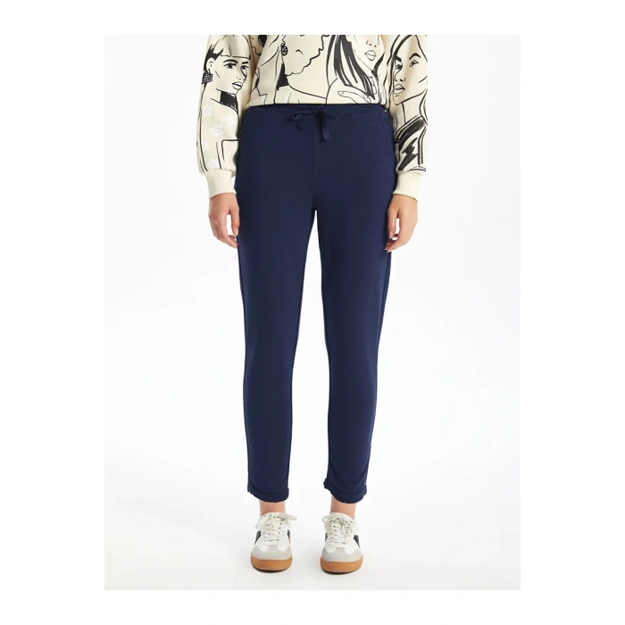 LCW Vision  Kadın Beli Lastikli Düz Eşofman Altı