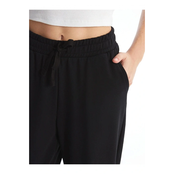 LCW Vision Kadın Beli Lastikli Düz Eşofman Altı