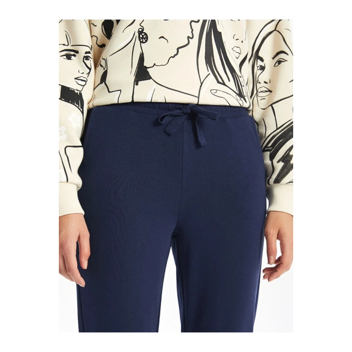 LCW Vision  Kadın Beli Lastikli Düz Eşofman Altı