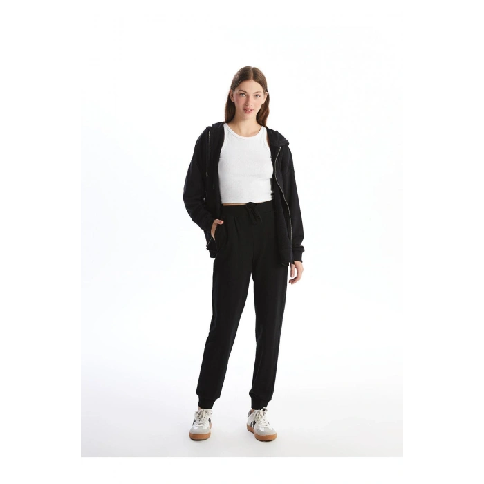 LCW Vision Kadın Beli Lastikli Düz Jogger Eşofman Altı