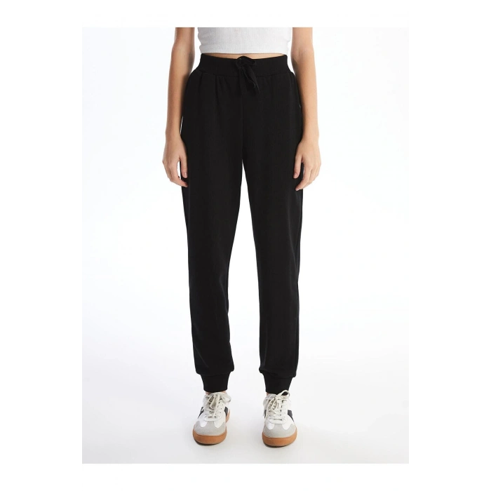 LCW Vision Kadın Beli Lastikli Düz Jogger Eşofman Altı