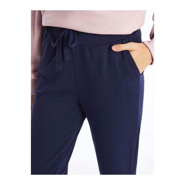 LCW Vision Kadın Beli Lastikli Düz Jogger Eşofman Altı