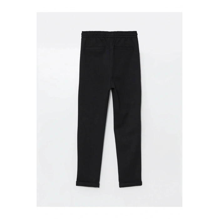 LCW Vision Lacivert Beli Lastikli Slim Fit Erkek Çocuk Pantolon