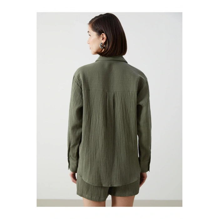 LCW Vision Loose Fit Kadın Gömlek