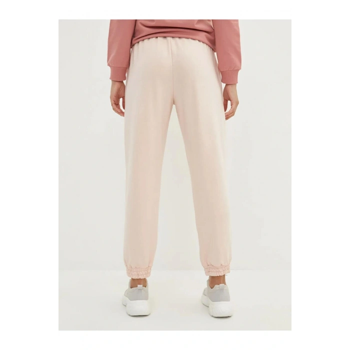 LCW Vision Pembe Beli Lastikli Düz Cep Detaylı Kadın Jogger Eşofman Altı