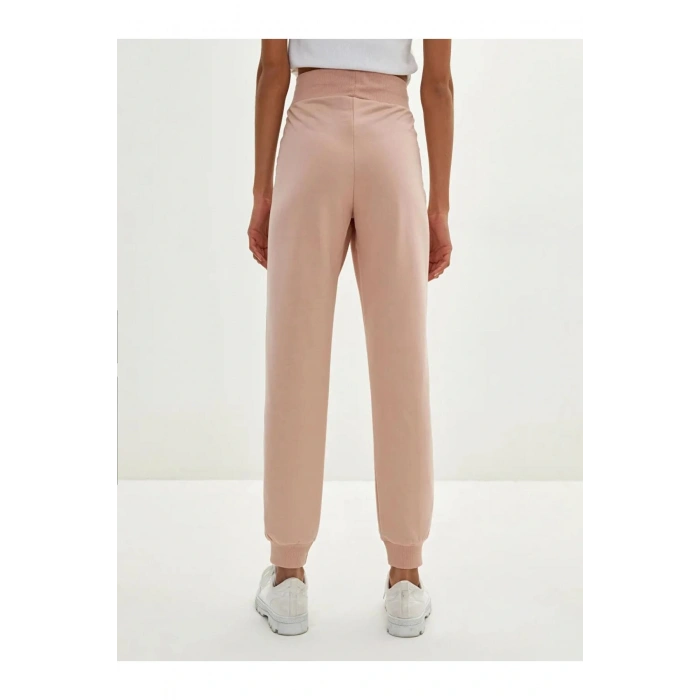 LCW Vision Pembe Kadın Beli Lastikli Düz Eşofman Altı