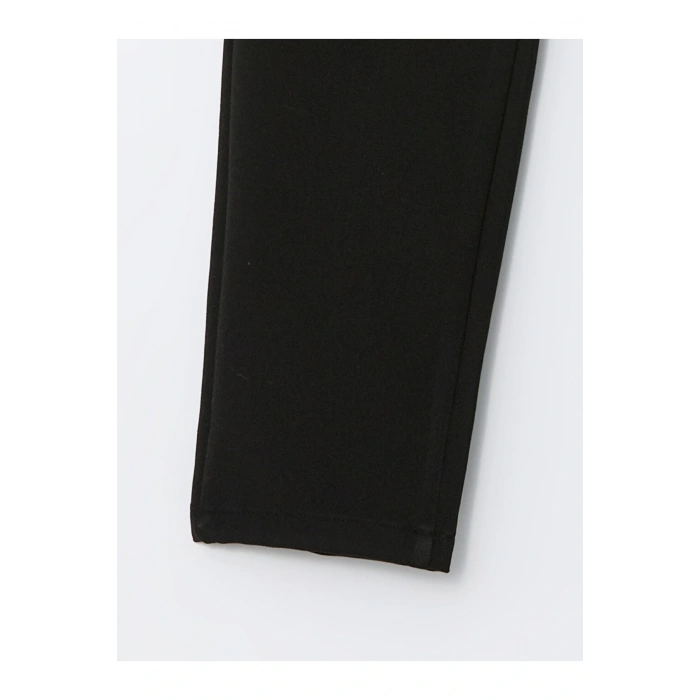 Lcw Vision Siyah Beli Lastikli Slim Fit Erkek Çocuk Pantolon