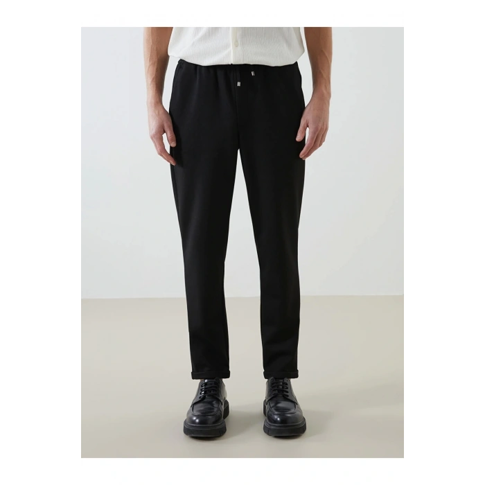 Lcw Vision Siyah Standart Kalıp Erkek Pantolon