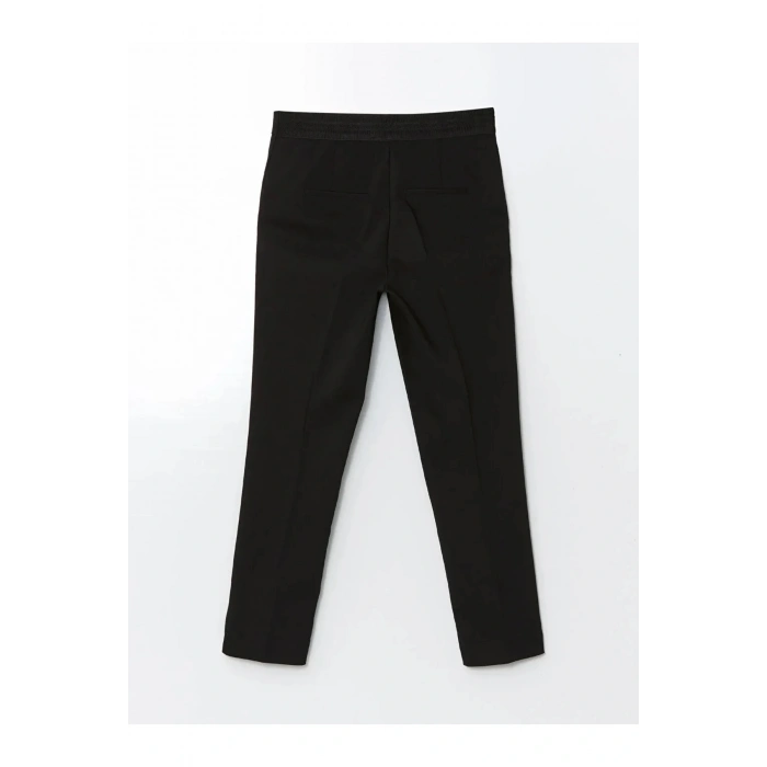 LCW Vision Yeni Siyah Beli Lastikli Havuç Kesim Kadın Pantolon