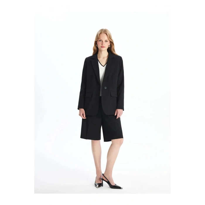 LCW Vision Yeni Siyah Kadın Blazer Ceket