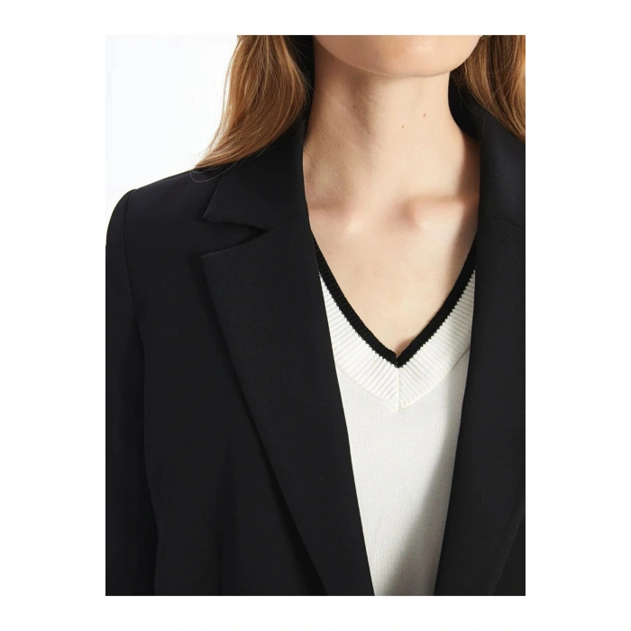 LCW Vision Yeni Siyah Kadın Blazer Ceket