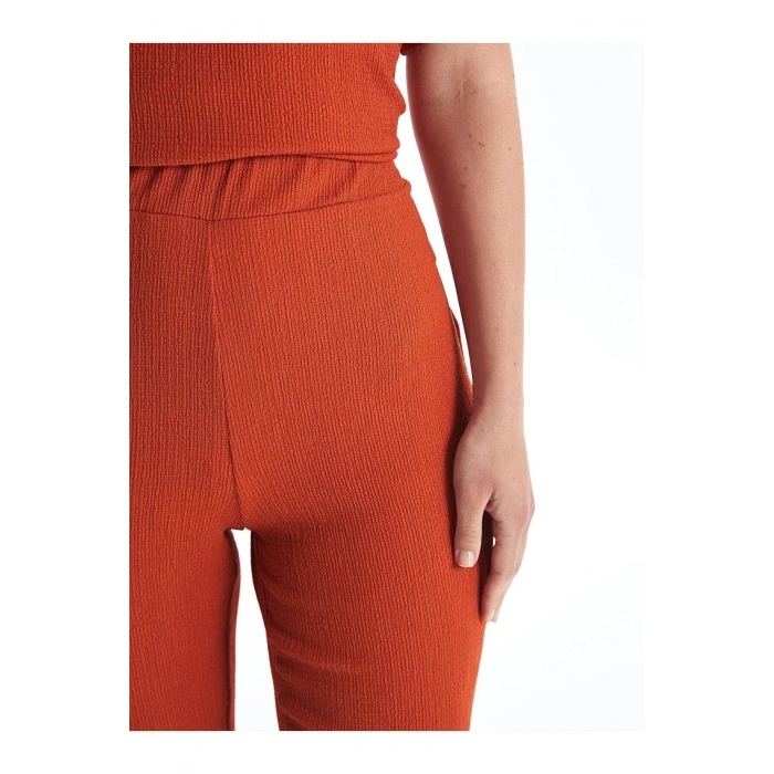 LCWAIKIKI Basic Kadın Beli Lastikli Düz Pantolon