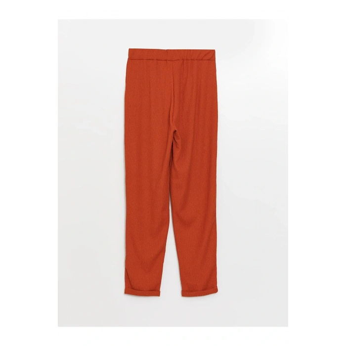 LCWAIKIKI Basic Kadın Beli Lastikli Düz Pantolon
